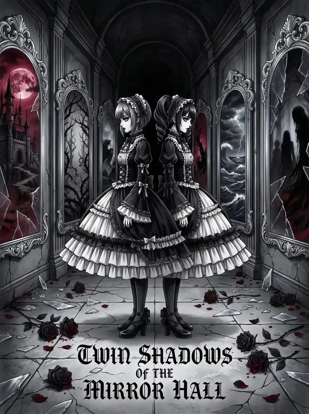 h动漫 镜厅双影